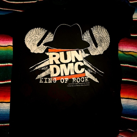 2010 RUN DMC King of Rock LIVE Nation Merch T-shirt - Picture 1 of 3
